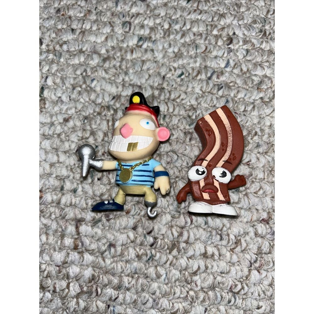 FGTeeV RAPTAIN HOOK And DERPY‎ BACON Squishy Toys